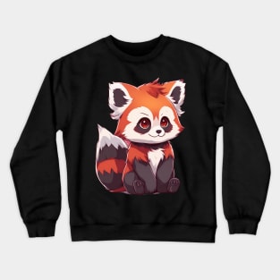 Little Paws Cute Baby Raccoon Crewneck Sweatshirt